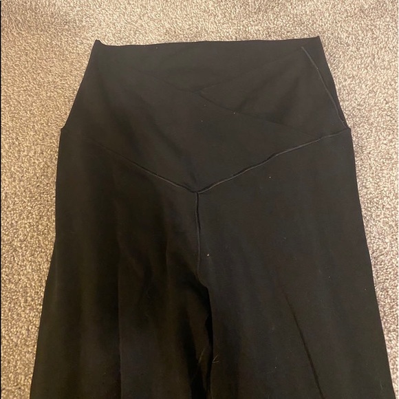 Aerie Cross-over Flare Leggings, Size Medium - Picture 2 of 2